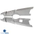 FRP FIT Wide Body Fenders Set > BMW 318i, 323i, 325i, 328i (E36) 1992-1998 > 4dr - image 4