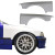 FRP FIT Wide Body Fenders Set > BMW 318i, 323i, 325i, 328i (E36) 1992-1998 > 4dr - image 5