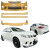 FRP KZ Body Kit 4pc > Kia Forte 2010-2013 - image 1