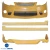 FRP KZ Body Kit 4pc > Kia Forte 2010-2013 - image 5