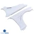 FRP MSPO 20mm Wide Body Fenders (front) > Toyota Mark II (JZX90) 1993-1996 - image 8