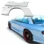 FRP GCOR Wide Body 50mm Fenders (rear) > Nissan 240SX 1989-1994 > 2/3dr - image 3