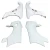 FRP ORI 75mm Fenders set > Nissan Silvia (S15) 1999-2002 - image 1