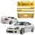 FRP ING v1 Body Kit 4pc > Acura RSX (DC5) 2002-2004 - image 1