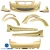 FRP LUMM Wide Body Kit > BMW 530i (E60) 2004-2007 > 4dr Sedan - image 6
