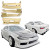 FRP ORI RAC Body Kit w Splitters 8pc > Nissan Silvia (S15) 1999-2004 - image 1