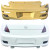 FRP TSEC Wide Body Rear Bumper > Nissan 350Z (Z33) 2003-2008 - image 1