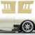 FRP RIDO Side Skirt Optional Garnish > Toyota Supra (JZA80) 1993-1998 - image 1