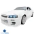 FRP TSEC Splitter Diffuser (front) > Nissan Skyline (R34) GTR 1999-2004 > 2dr Coupe - image 2
