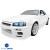 FRP TSEC Splitter Diffuser (front) > Nissan Skyline (R34) GTR 1999-2004 > 2dr Coupe - image 2