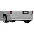 Chevrolet Astro 1995-2005 / GMC Safari Van 1995-2005 X-2 Style 1 Piece Polyurethane Rear Lip - image 1