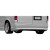 Chevrolet Astro 1995-2005 / GMC Safari Van 1995-2005 X-2 Style 1 Piece Polyurethane Rear Lip - image 1