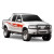 Ford Expedition 1999-2002 / Ford F-150 1999-2003 1 Piece Polyurethane Front Bumper - image 2