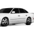 Infiniti Q45 Sedan 1990-1993 4 Piece Polyurethane Full Body Kit - image 3