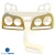 FRP GTR Conversion Tail Light Housings > Nissan Skyline (R34) GTT 1999-2004 > 4dr Sedan - image 6