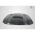 2010-2012 Ford Mustang CVX Carbon Fiber Hood - image 7