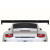 2005-2008 Porsche 911 997 GT3 Cup S Look Rear Wing Spoiler - 1 Piece (1700mmx300mm) - image 1