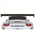 2005-2008 Porsche 911 997 GT3 Cup S Look Rear Wing Spoiler - 1 Piece (1700mmx300mm) - image 1