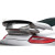 2005-2012 Porsche 911 997 Turbo C4S GT 2 OEM Look Rear Wing Spoiler - 1 Piece (C2 C4 Engine) - image 8