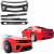 Chevrolet Camaro 2010-2013 Aggressor 2 Style 4 Piece Polyurethane Full Body Kit - image 19