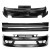 Lexus SC SC300 SC400 1992-2000 Aero Craft Style 4 Piece Polyurethane Full Body Kit without Crossbars - image 4