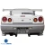 FRP ASEL GTR Wing Riser Stands > Nissan Skyline (R34) GTT 1999-2004 - image 4