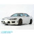 PP AERO Front Bumper w Grilles Combo > Nissan Silvia S15 1999-2002 - image 2