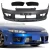PP AERO Front Bumper w Grilles Combo > Nissan Silvia S15 1999-2002 - image 3