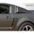2005-2009 Ford Mustang Polyurethane CVX Window Scoop Louvers - 2 Piece - image 8