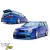 FRP MS MTN Body Kit 4pc > Nissan Stagea (C34) 1998-2001 - image 4