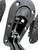 AeroCatch® 120-2000 Plus Series Flush Black Hood Aluminum Pin Hood Pins — Above Panel (Black)