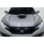 2017-2021 Honda Civic Type R OEM Look Hood Scoop - 1 Piece - image 1