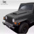 1997-2006 Jeep Wrangler Duraflex CVX Hood (non highline fenders) 1 Piece