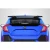 2017-2021 Honda Civic SPN Carbon Fiber Rear Wing - image 1