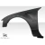 1999-2004 Ford Mustang D-1 Fenders - 2 Piece - image 4