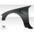 1999-2004 Ford Mustang D-1 Fenders - 2 Piece - image 4