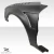 1999-2004 Ford Mustang D-1 Fenders - 2 Piece - image 9