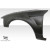 1999-2004 Ford Mustang Duraflex D-1 Fenders - 2 Piece - image 3