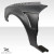 1999-2004 Ford Mustang D-1 Fenders - 2 Piece - image 9