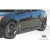 2007-2012 Nissan Sentra Duraflex D-Sport Side Skirts Rocker Panels - 2 Piece - image 4