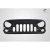 2007-2018 Jeep Wrangler Predator Carbon Fiber Grille - image 2
