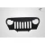 1997-2006 Jeep Wrangler Predator Carbon Fiber Grille - image 2