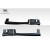 1994-2004 Chevrolet S-10 Sonoma Standard / Step Side Drifter Side Skirts Rocker Panels - 4 Piece - image 5