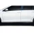2015-2021 Volkswagen Golf Silk Carbon Fiber Side Skirts - image 1