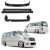 FRP VS Early Lip Body Kit 4pc > Nissan Elgrand (E51) 2005-2010 - image 1