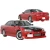 FRP URA D1S2 Body Kit 4pc > Nissan Skyline (R34) GT-T 1999-2002 > 4dr - image 2