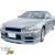 FRP URA TR Front Bumper > Nissan Skyline (R34) GT-T 1999-2002 > 2/4dr - image 9