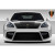 2010-2013 Porsche Panamera Eros Version 4 Wide Body Front Bumper - 1 Piece - image 1