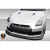 2009-2016 Nissan GT-R R35 Eros Version 4 Front Bumper - 1 Piece - image 3