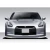2009-2011 Nissan GT-R R35 Eros Version 5 Front Lip Under Spoiler Air Dam - 1 Piece - image 10